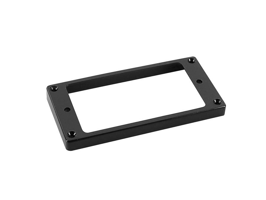 Humbucker frame, flat bottom slanted top, 7x9mm, black