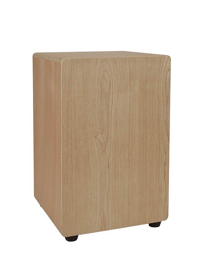 Cajon, 30x30x48cm, adjustable snare, natural ash
