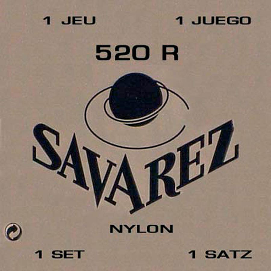 string set classic, Rouge,rectified nylon,bass