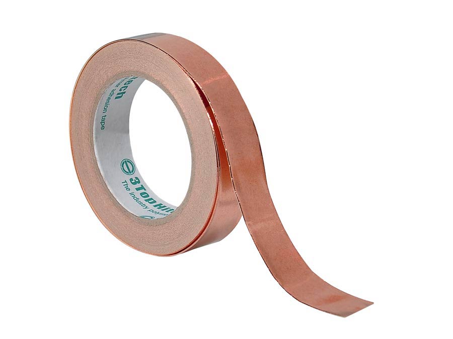 Copper shielding tape, 1 inch wide, 100 feet long