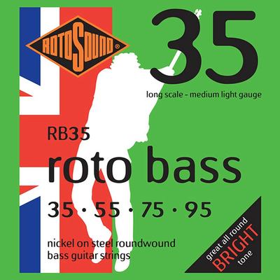 RB35 Rotosound Roto Bass string set electric bass nickel wound 35-95