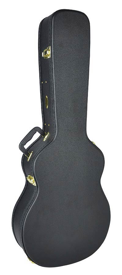 Standard Series Case for grand auditorium-model acoustic guitar, wood, shaped model