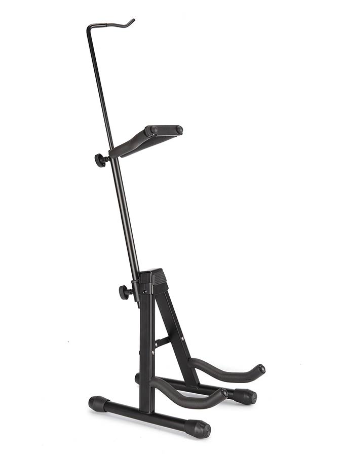 Platinum violin stand, collapsible