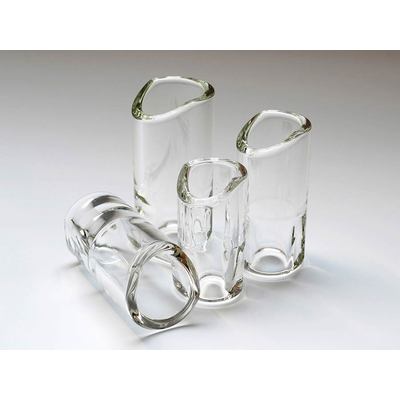 The Rock Slide moulded glass slide size S (inside 17.5 - len