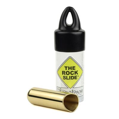 The Rock Slide polished brass balltip slide size M (inside 19.5 - length...