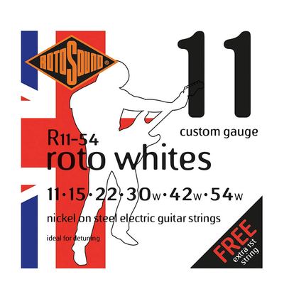 R11-54 Rotosound Roto string set electric nickel wound 11-54
