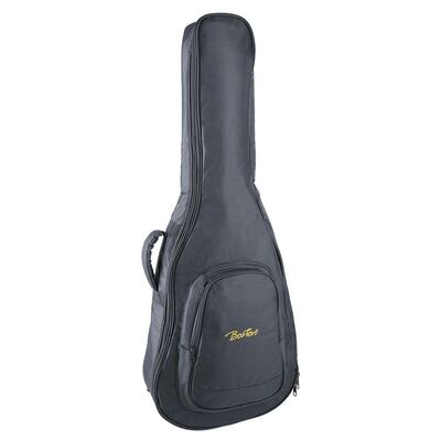 Gig bag for acoustic guitar, 6 mm. padding, nylon, 2 straps