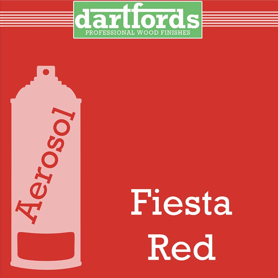 Dartfords cellulose paint Fiesta Red - 400ml aerosol