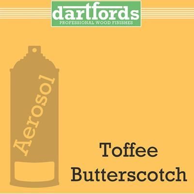 dartfords Pigmented Nitrocellulose Lacquer Toffee Butterscotch - 400ml aeroso