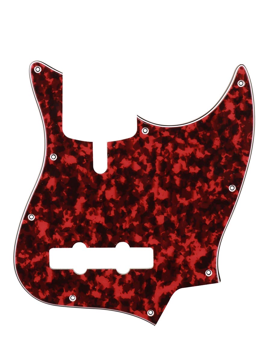 pickguard, Sire Marcus Miller V-series, 3 ply, tiger red