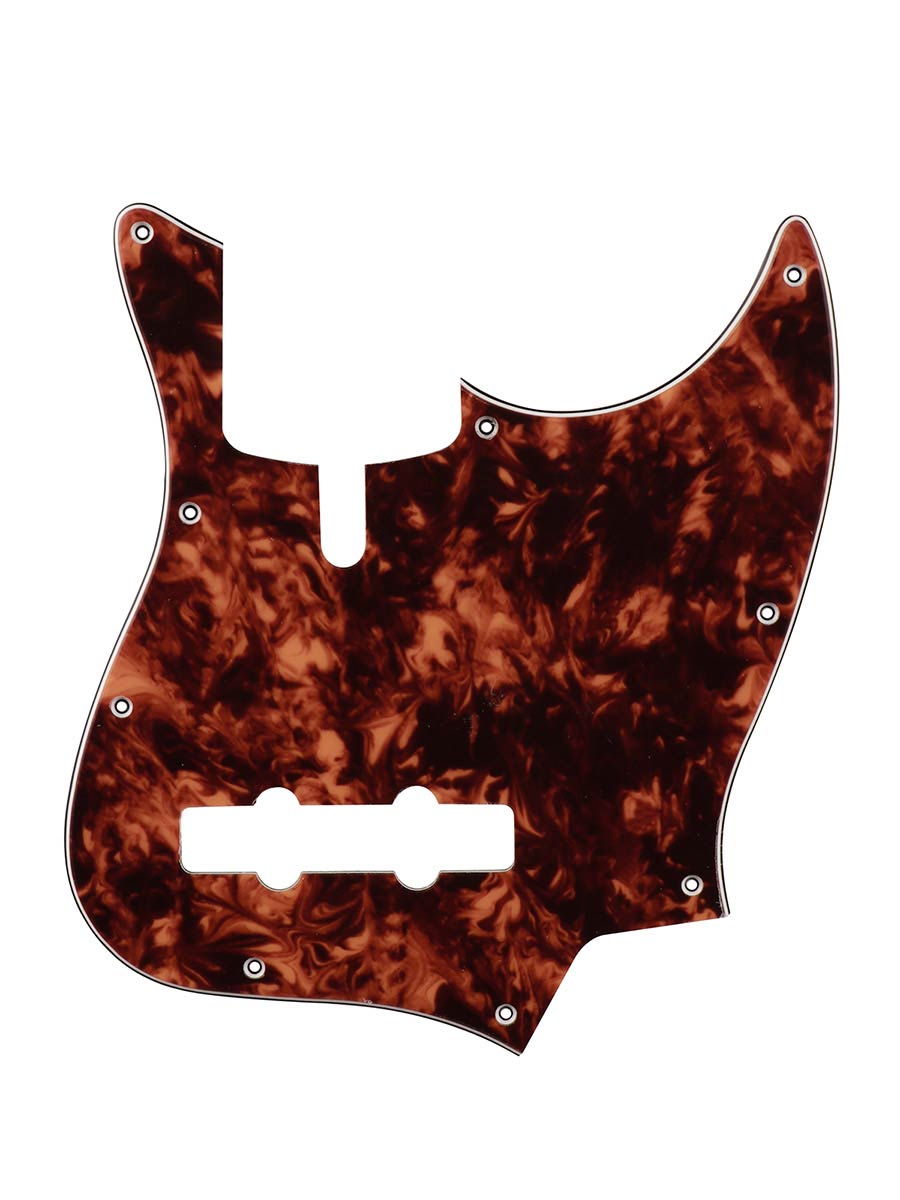 pickguard, Sire Marcus Miller V-series, 3 ply, marble orange