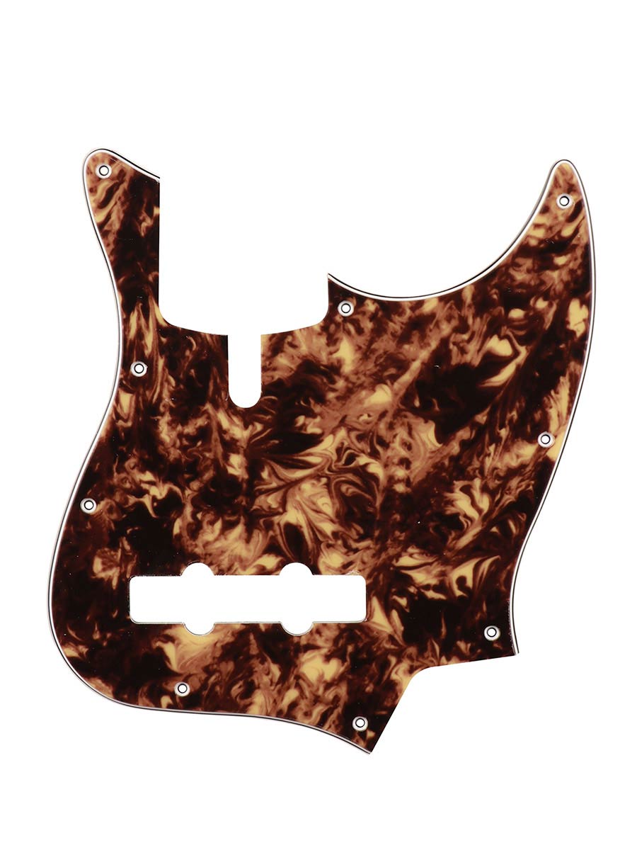 pickguard, Sire Marcus Miller V-series, 3 ply, marble yellow