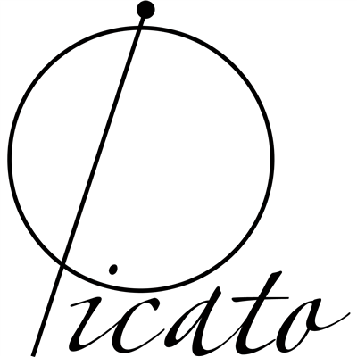 Picato Mixed Colour Picks, 12 X Medium