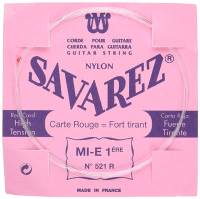 Savarez 521R (Red) Nylon 1st. String