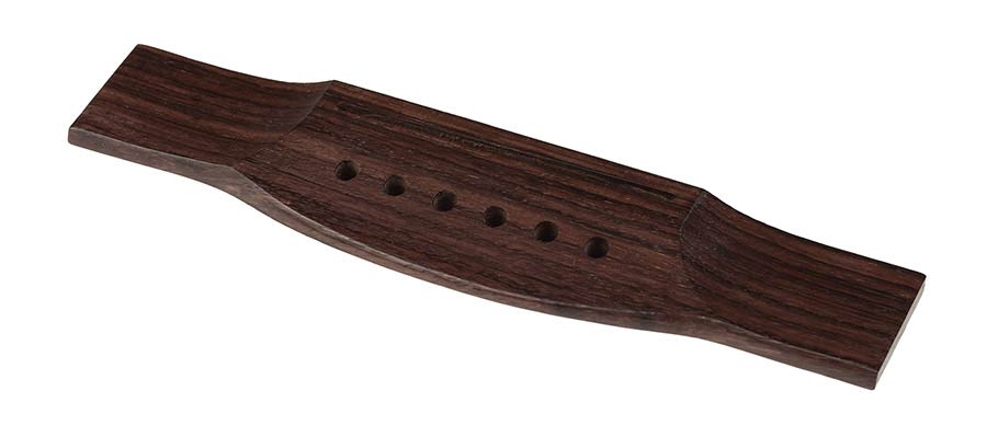 Bridge for acoustic guitar, 175mm, rosewood