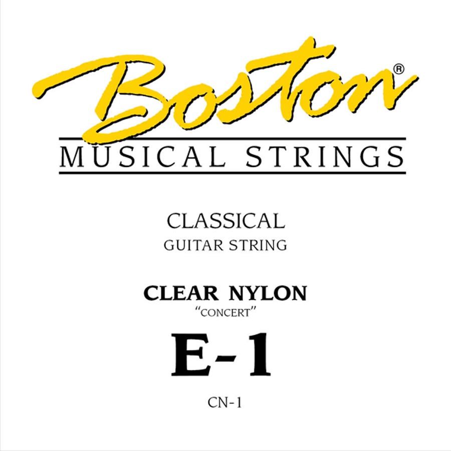 Concert Series E-1 string for classic guitar, clear nylon