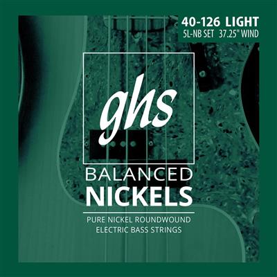 Ghs Bass Balanced Nickel Long 5 String Light