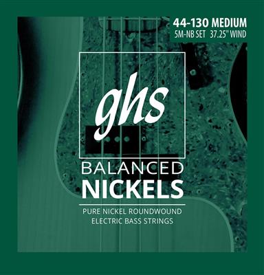 Ghs Bass Balanced Nickel Long 5 String Medium
