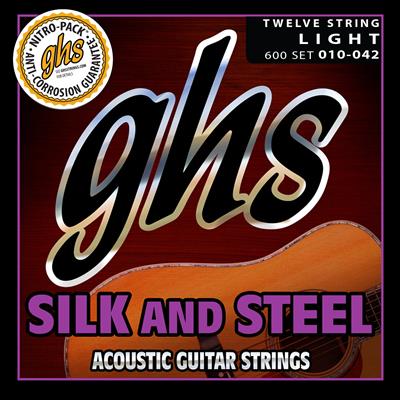 Ghs Silk'N'Steel 12 String Light 10-42