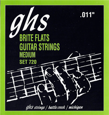 Ghs Brite Flats Medium 11-50