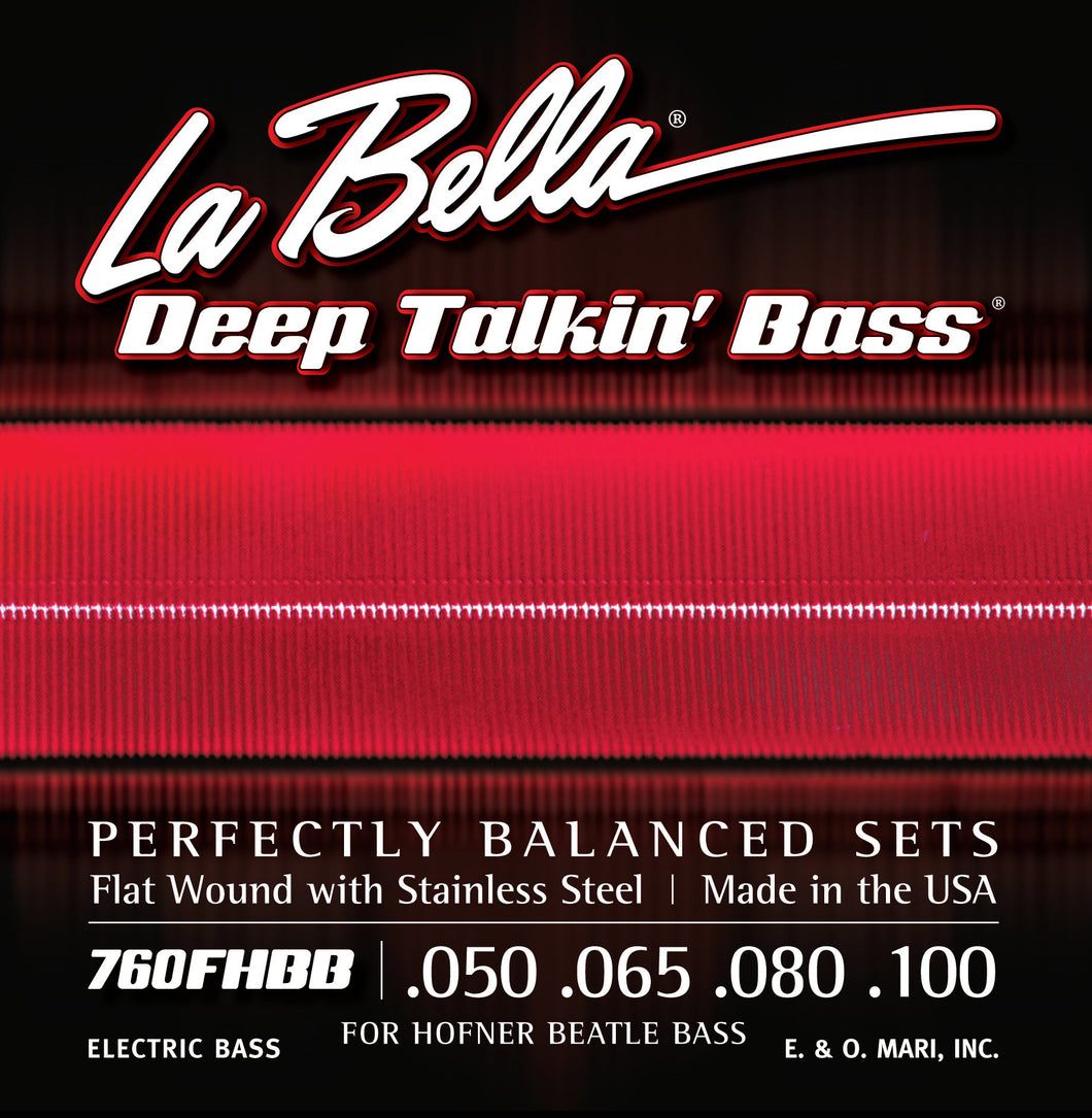 La Bella 760FHBB BEATLE BASS 50-100
