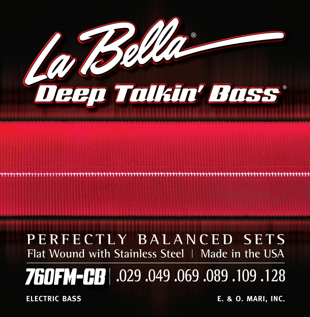 La Bella 760FM-CB DEEP TALKIN BASS MED