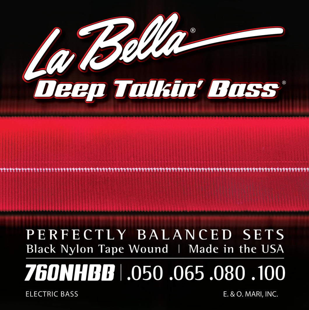 La Bella 760NNHB BEATLE BASS 50-100