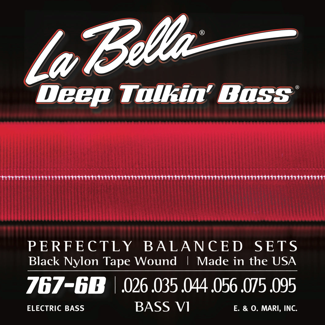 La Bella 767-6B BASS VI 26-95