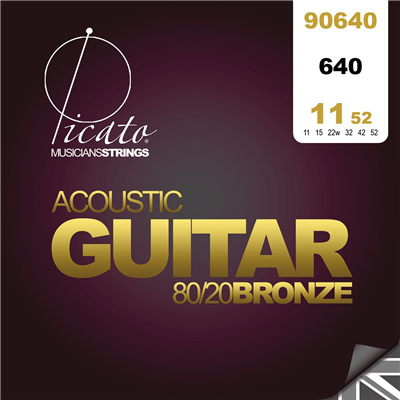 Picato 640 80/20 Bronze Super Light Set 11-52