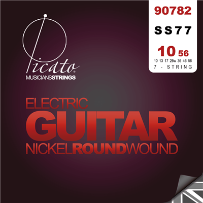 Picato Ss77 Nickel Wound 10-56 Guitar 7-String