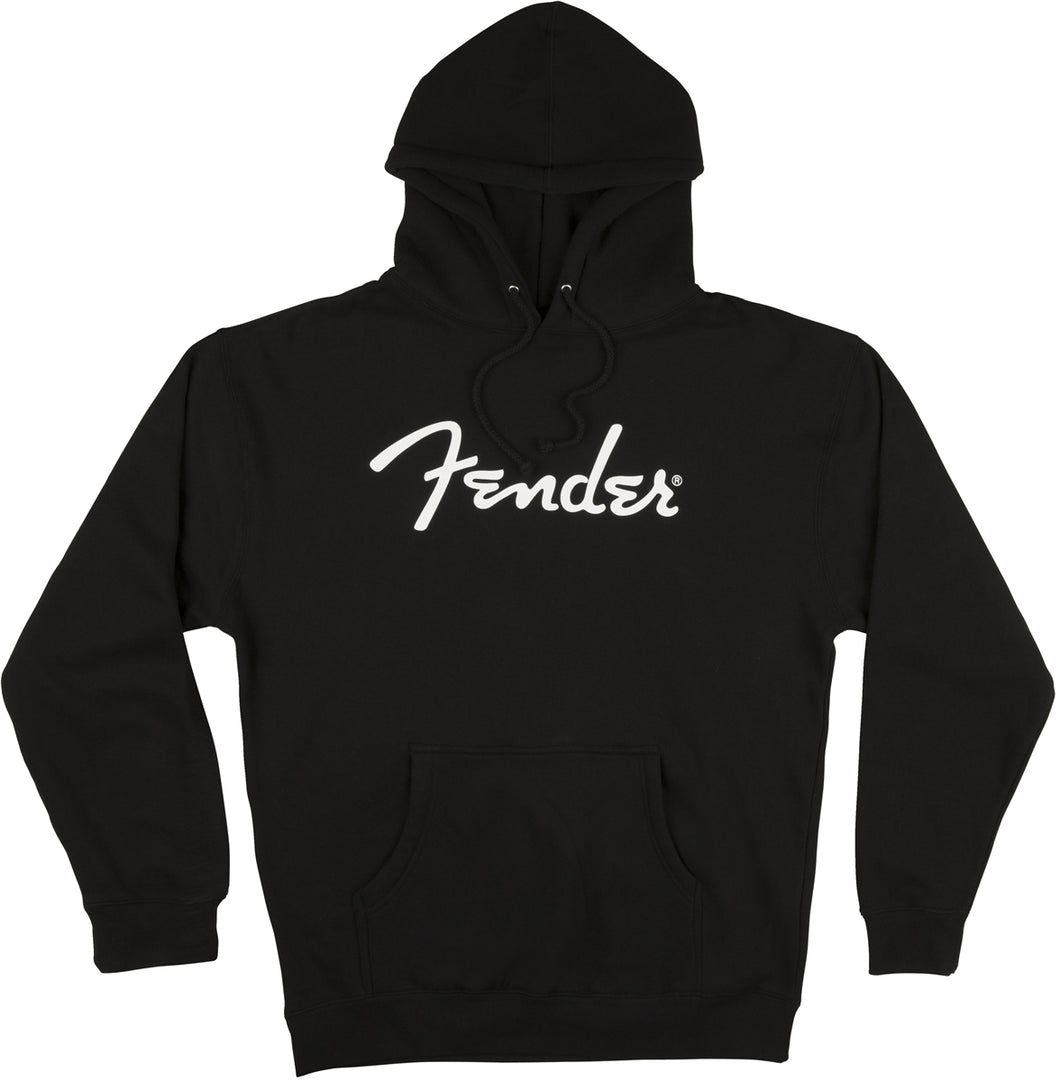 Fender Logo Hoodie, Black - S