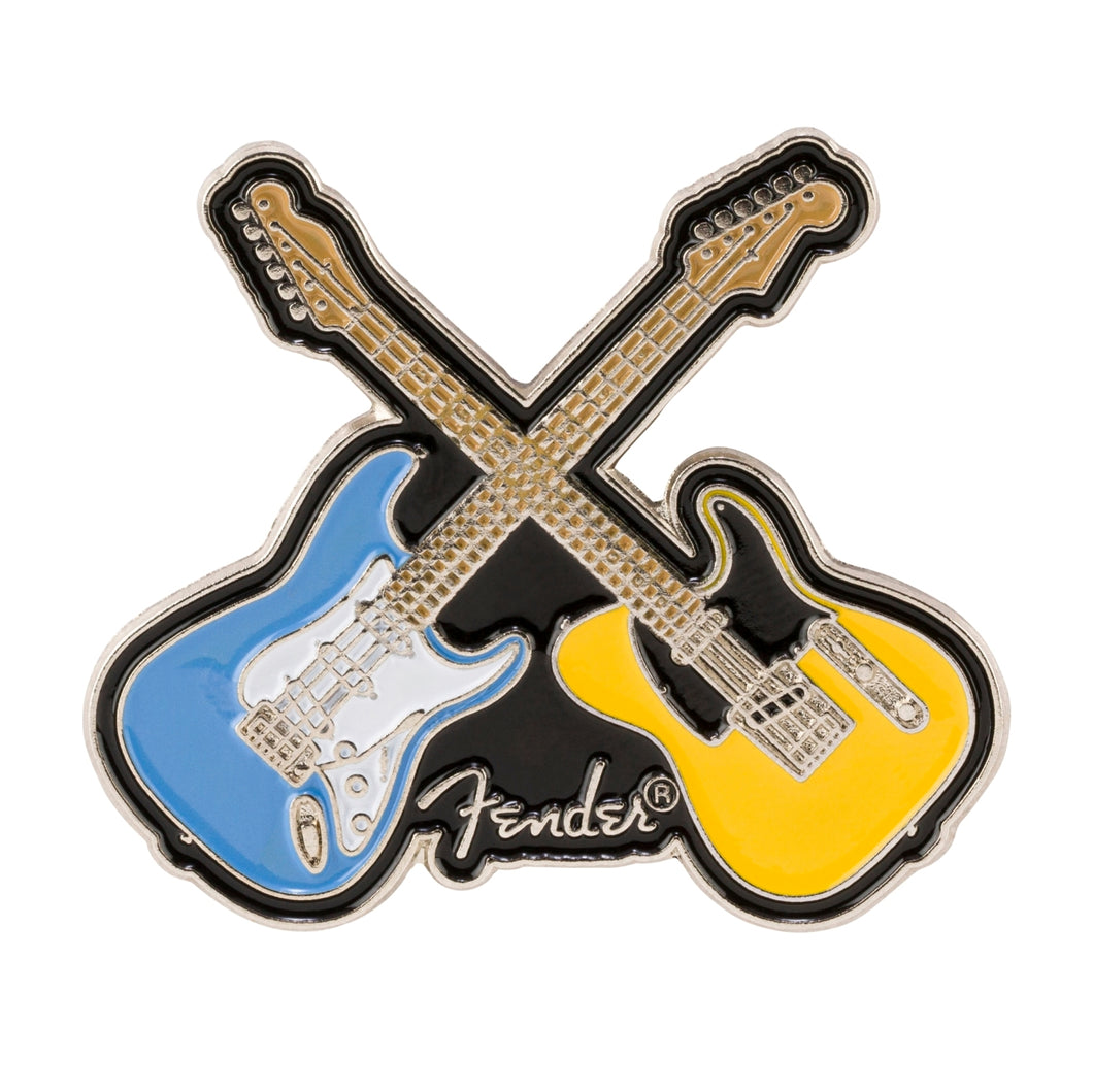 FenderCrossed Guitars Enamel Pin