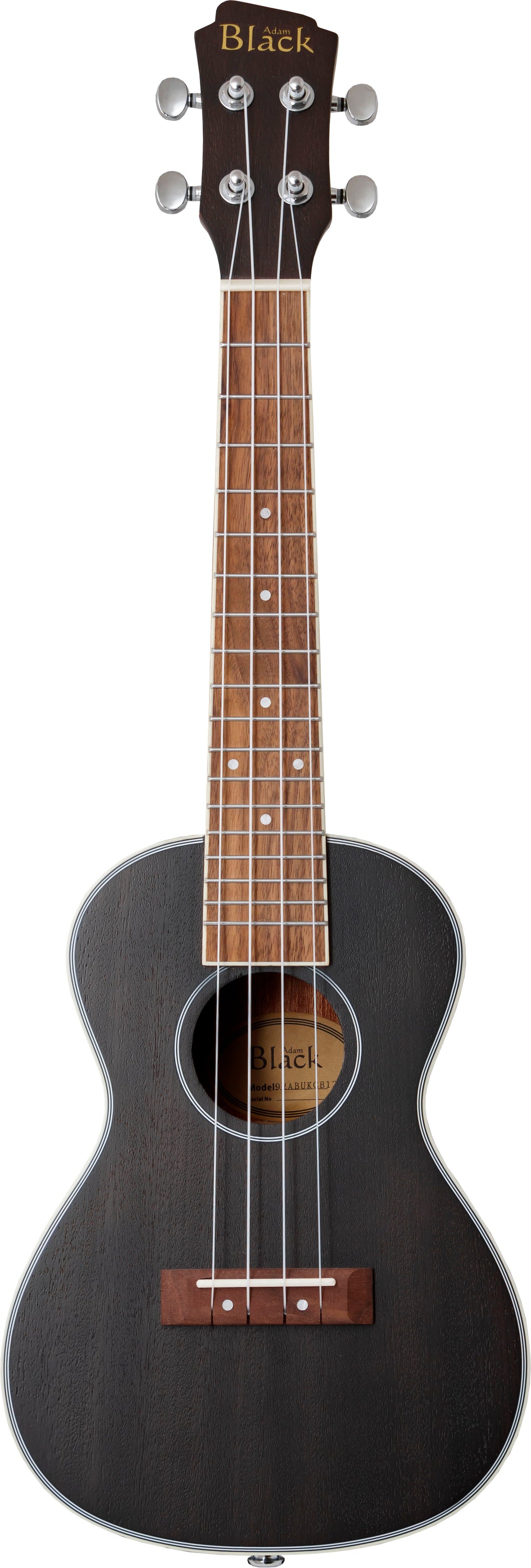 Adam Black Concert Ukulele Black