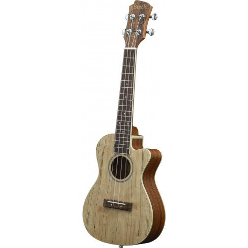 Adam Black Concert Ukulele Spalted Maple Cut Away Electric