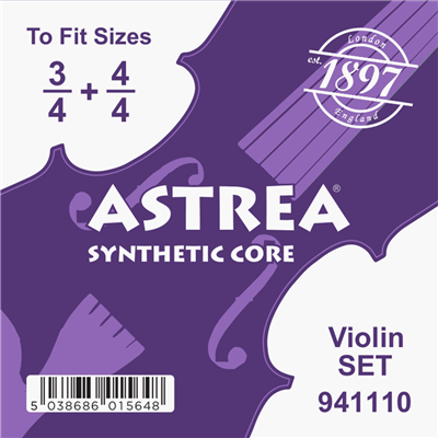 Astrea Synthetic Violin 3/4-4/4 Set
