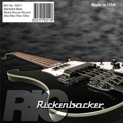 Rickenbacker String Set - Nickel Round Wound for Bass Guitar 45/105