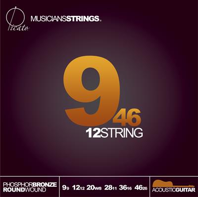 Picato Phosphor Bronze 12 String Set 9-46