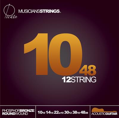 Picato Phosphor Bronze 12 String Set 10-48