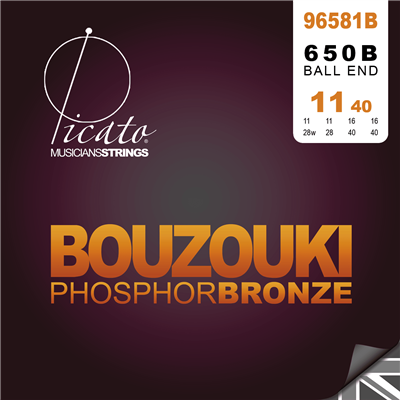 Picato Phosphor Bronze Bouzouki (Irish) 1140 Ball End