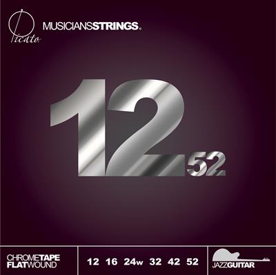 Picato Chrome Tape Flatwound 12-52 Set