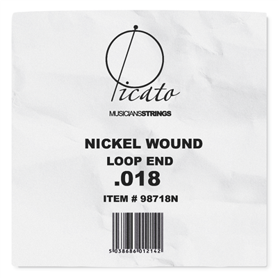 Picato Nickel Loopend .018