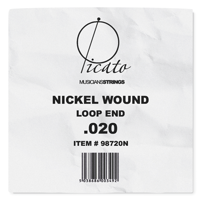 Picato Nickel Loopend .020