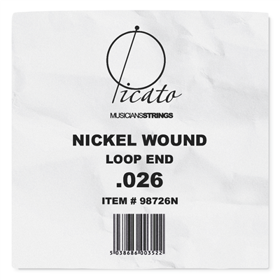 Picato Nickel Loopend .026