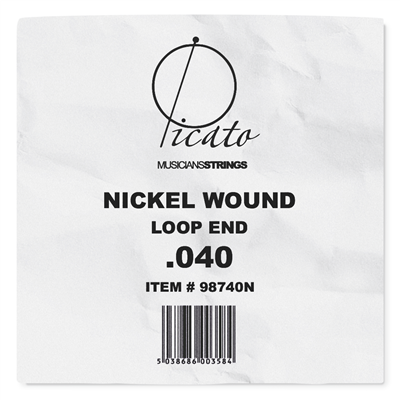 Picato Nickel Loopend .040