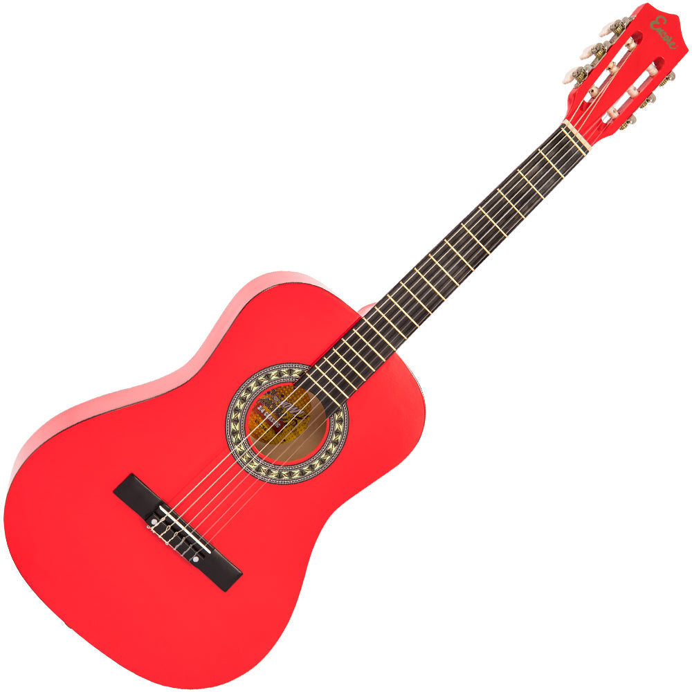 Encore 3/4 Size Classic Guitar Pack ~ Red