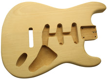 Load image into Gallery viewer, Unpainted raw alder Stratocaster body
