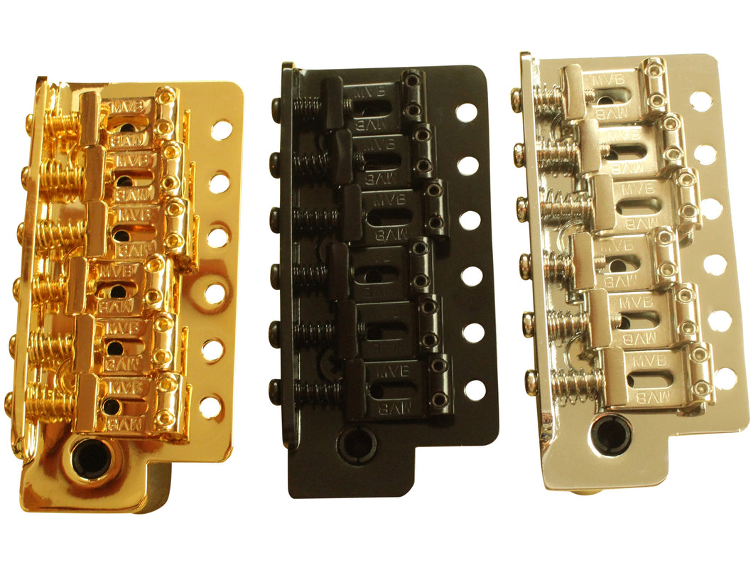 Stratocaster tremolo bridges (steel bent saddles, full sized block)