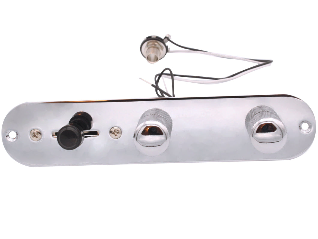 Loaded Telecaster control plate (import sized plate)