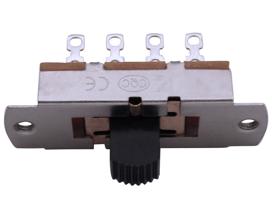 Mustang DP3T (three position) slide switch