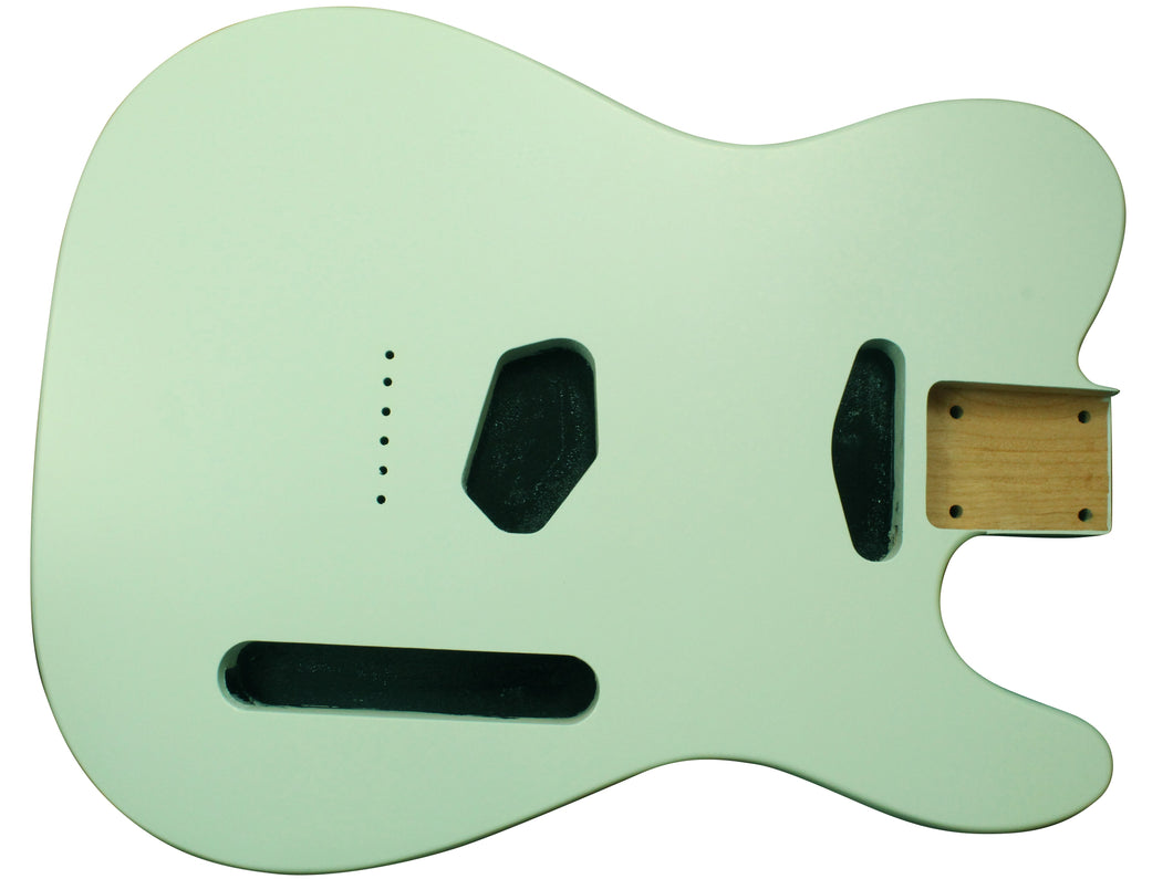 Sonic blue alder nitrocellulose satin Telecaster body